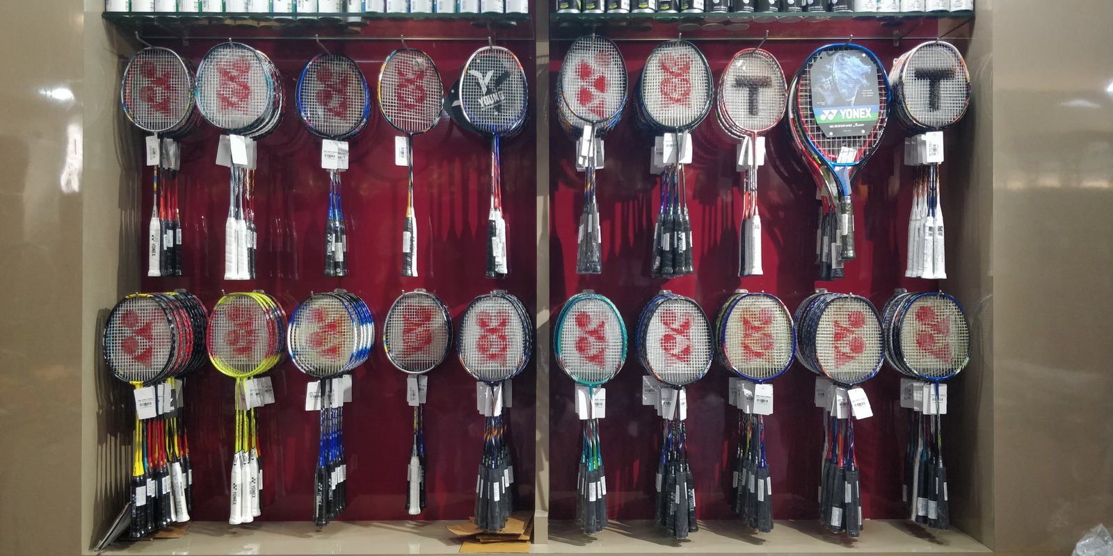Badminton Racket Section